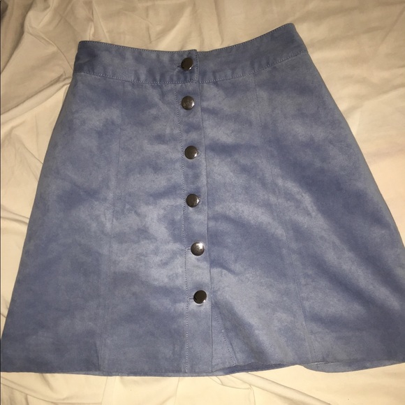 FOREVER 21 BUTTON DOWN SKIRT - Picture 1 of 2